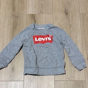 SOLD Levi's Red and Gray Sweatshirt 2T
